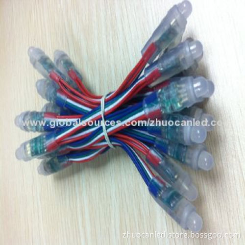 WS2801 chip LED pixel string light for channel letter